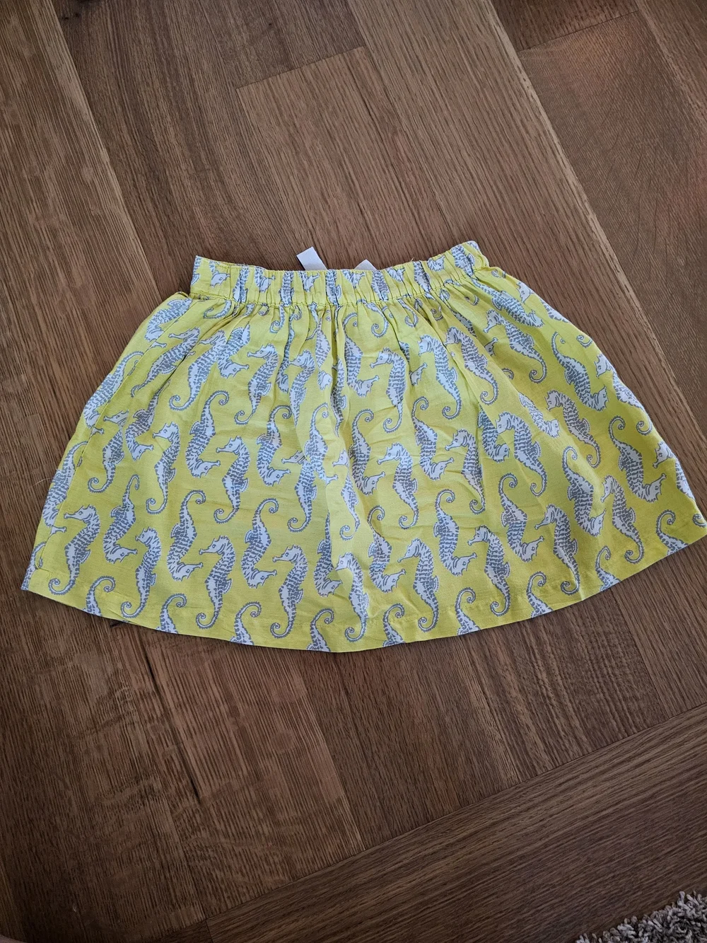 Carter's Yellow Seahorse Print Skirt